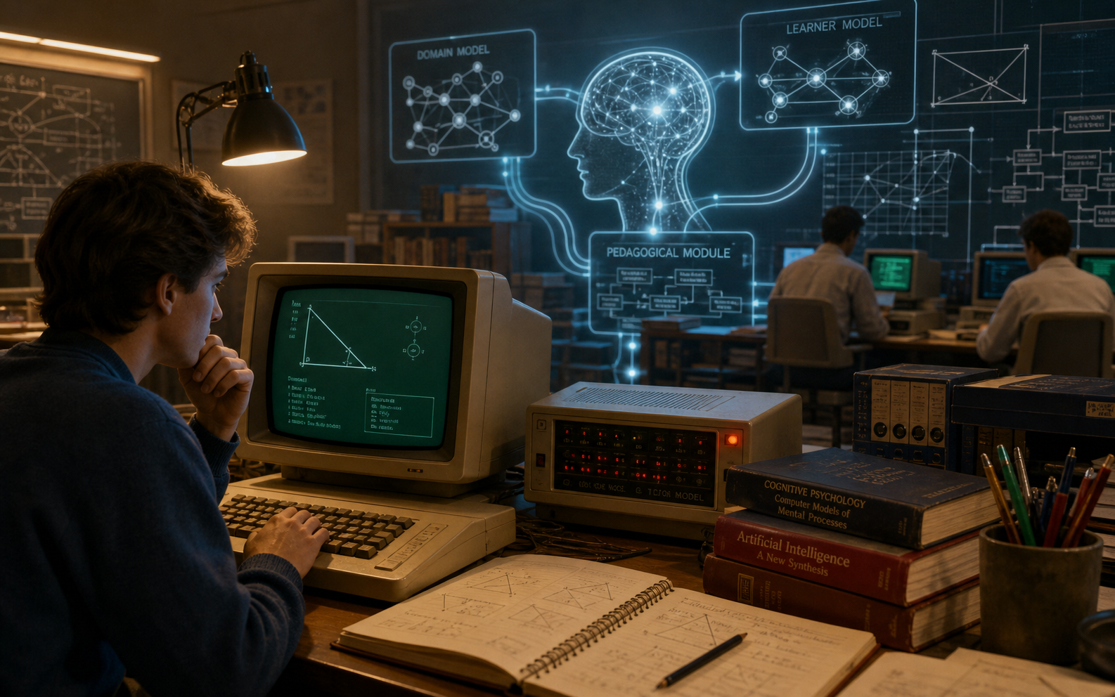 Academic cover for the foundational Science paper on intelligent tutoring systems