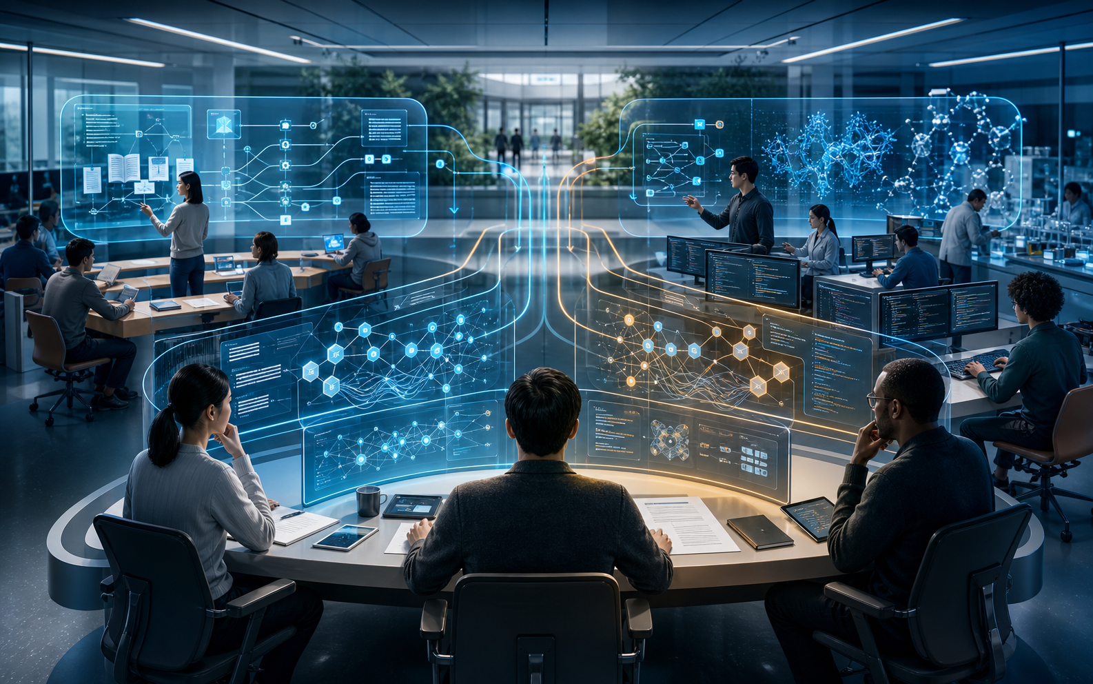 Editorial cover for OpenAI and Anthropic AI workbench product news