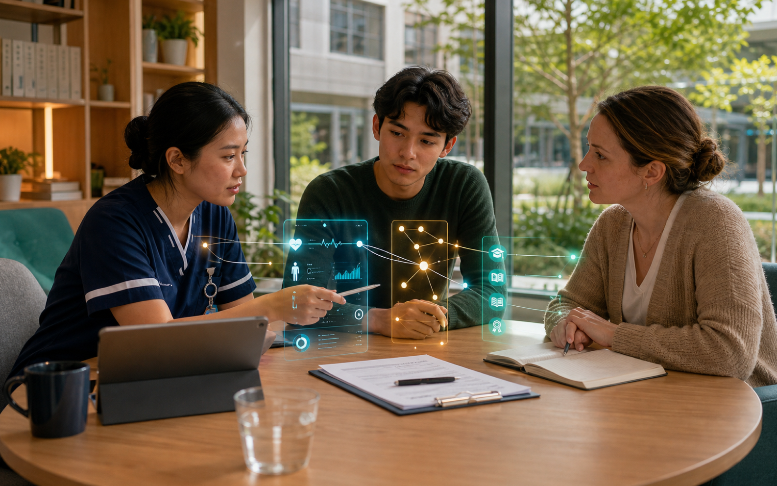 A learner and educator inspect what personal context an AI may use, how AI delegation patterns are changing, and whether learning evidence supports personalization.